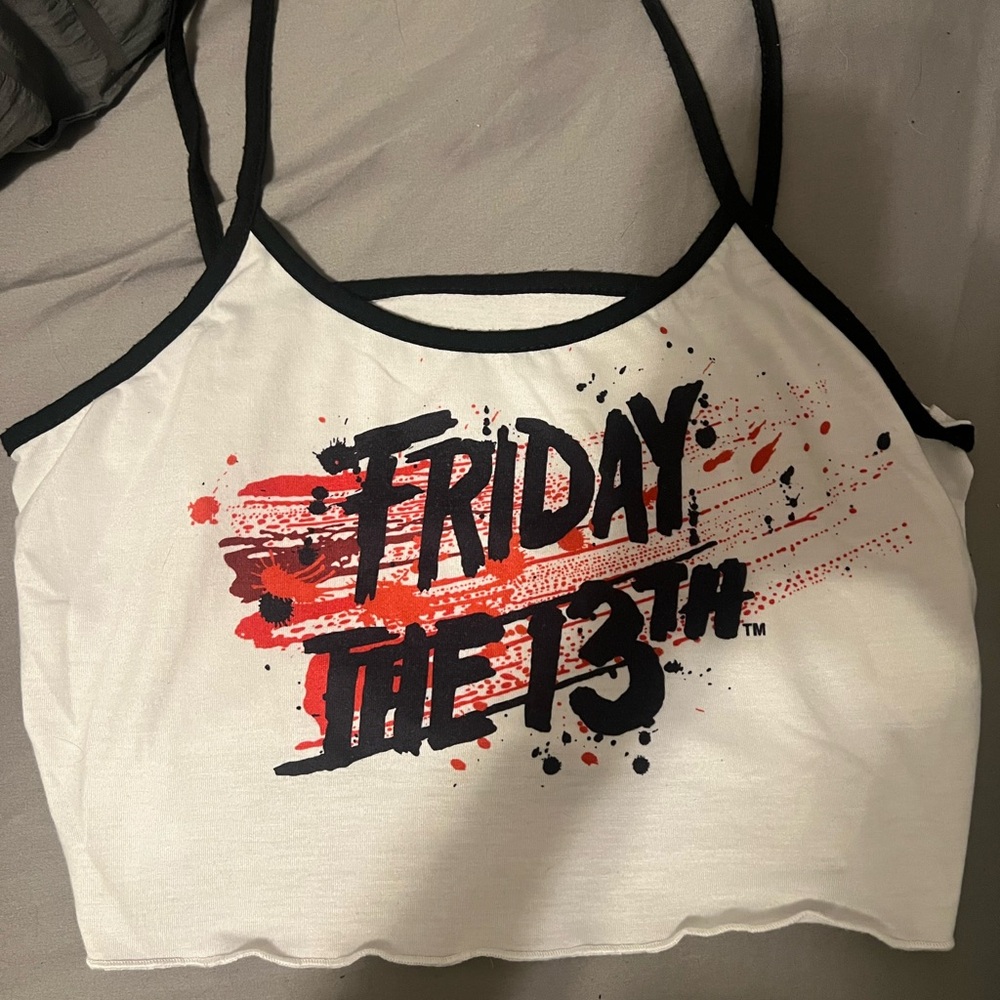 ROMWE Black and Red Graphic Top NEVER WORN *SOLD*